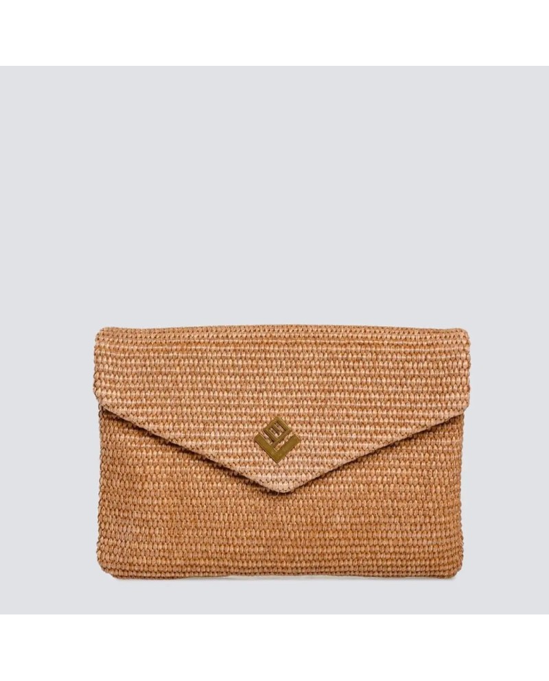 LOVELY Cameo Rafia Bag