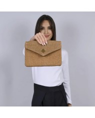 LOVELY Cameo Rafia Bag
