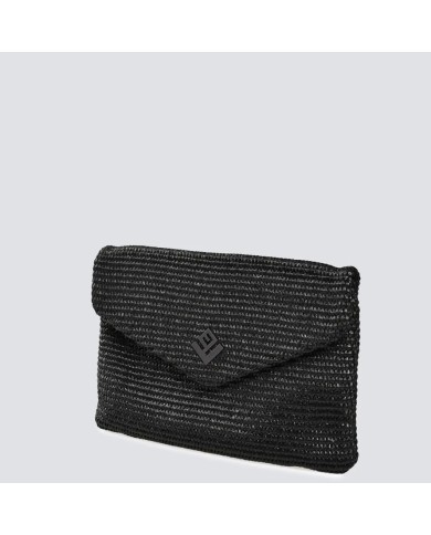 LOVELY Cameo Rafia Bag