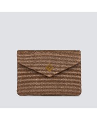 LOVELY Cameo Rafia Bag