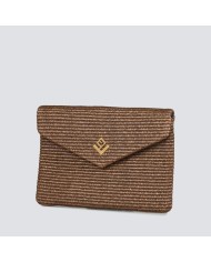 LOVELY Cameo Rafia Bag