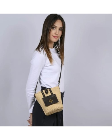 LOVELY Kori Small Rafia Bag