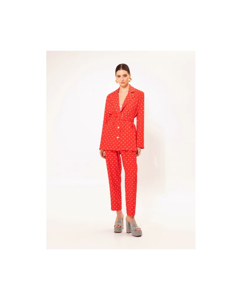 OVERSIZED BLAZER POUA RED