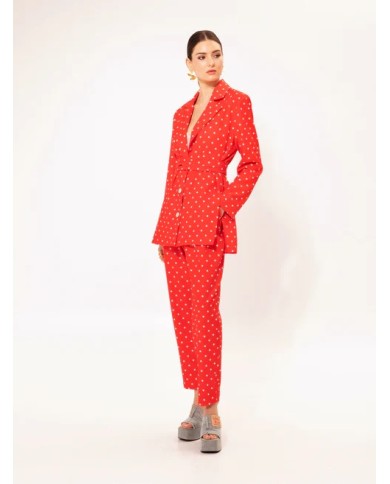 OVERSIZED BLAZER POUA RED