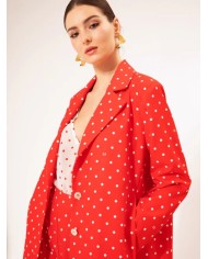 OVERSIZED BLAZER POUA RED
