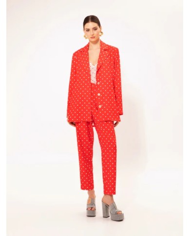 OVERSIZED BLAZER POUA RED