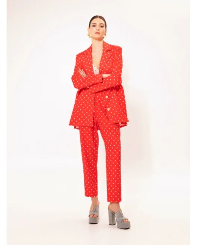 OVERSIZED BLAZER POUA RED