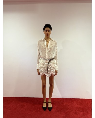 FLORAL SHIRT MILKWHITE