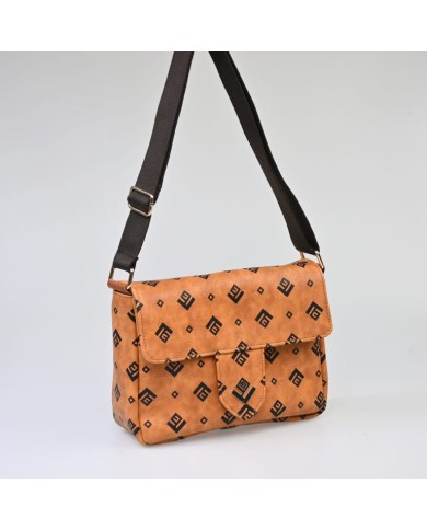 LOVELY Irma Small Signature Bag | Tabac