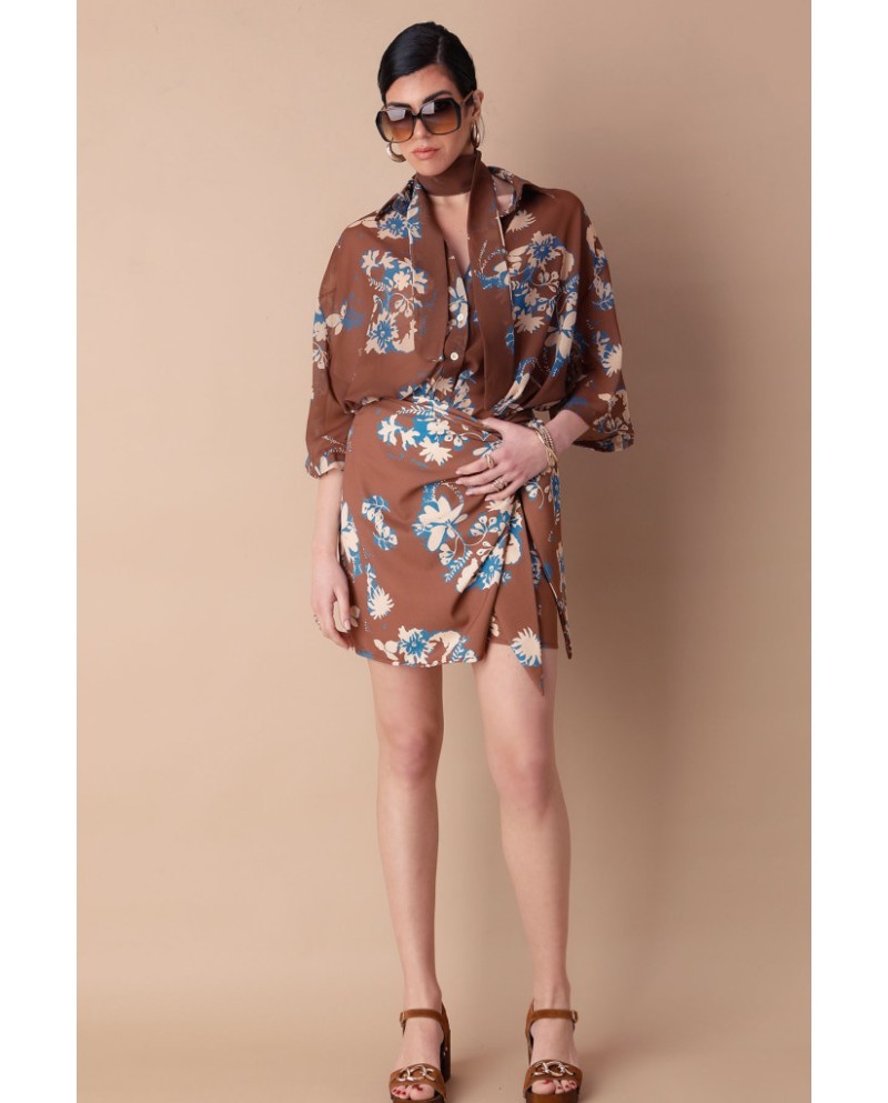 Bee Me ORNELLA (BROWN) skirt