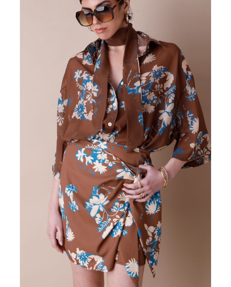 Bee Me ORNELLA (BROWN) skirt