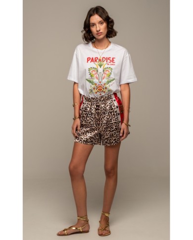 PEACE + CHAOS MENAGERIE SHORTS