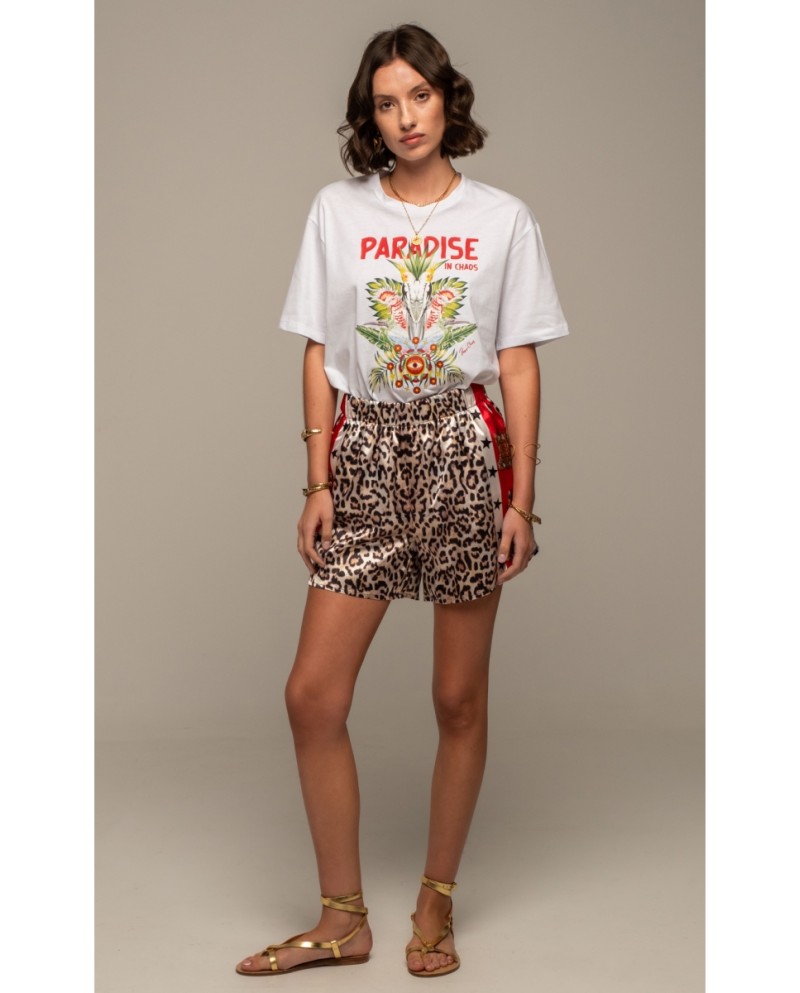PEACE + CHAOS MENAGERIE SHORTS