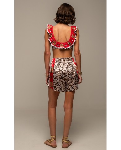 PEACE + CHAOS MENAGERIE SHORTS