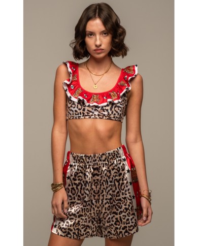 PEACE + CHAOS MENAGERIE SHORTS