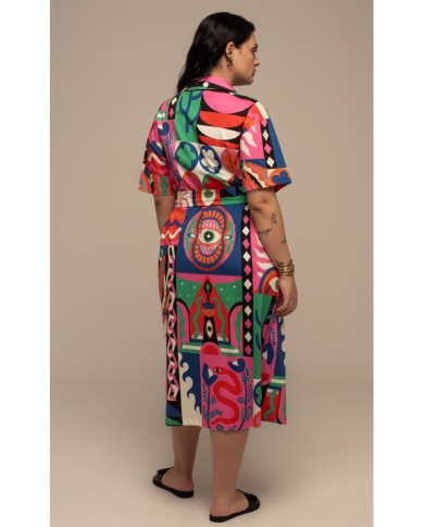 PEACE + CHAOS EUPHORIA SHIRT DRESS
