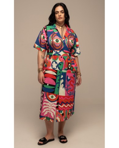PEACE + CHAOS EUPHORIA SHIRT DRESS