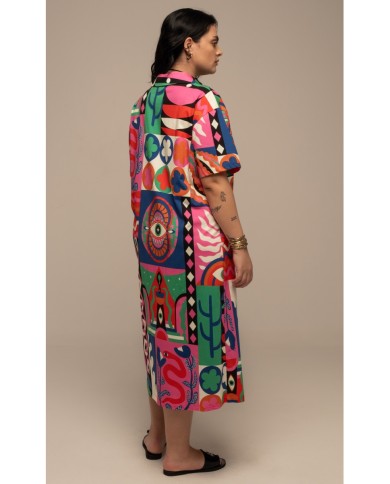 PEACE + CHAOS EUPHORIA SHIRT DRESS