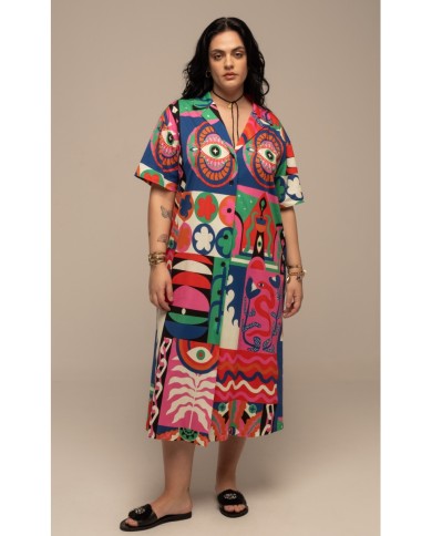 PEACE + CHAOS EUPHORIA SHIRT DRESS