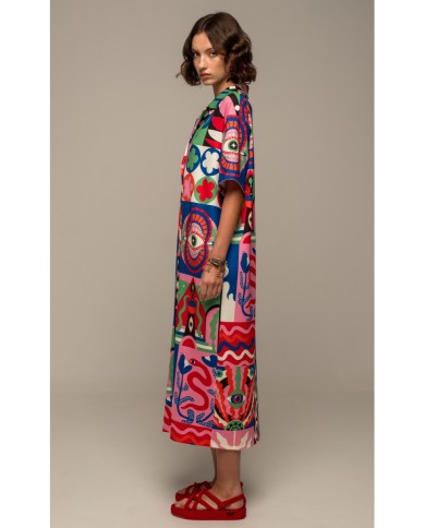 PEACE + CHAOS EUPHORIA SHIRT DRESS