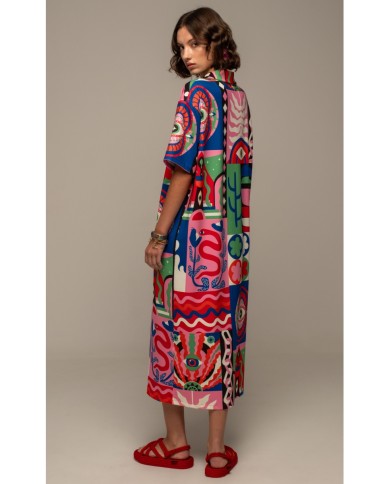 PEACE + CHAOS EUPHORIA SHIRT DRESS