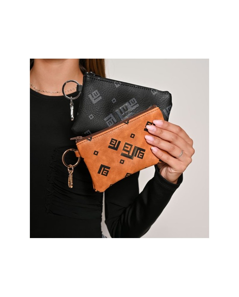 LOVELY Breloque Purse Signature | Tabac