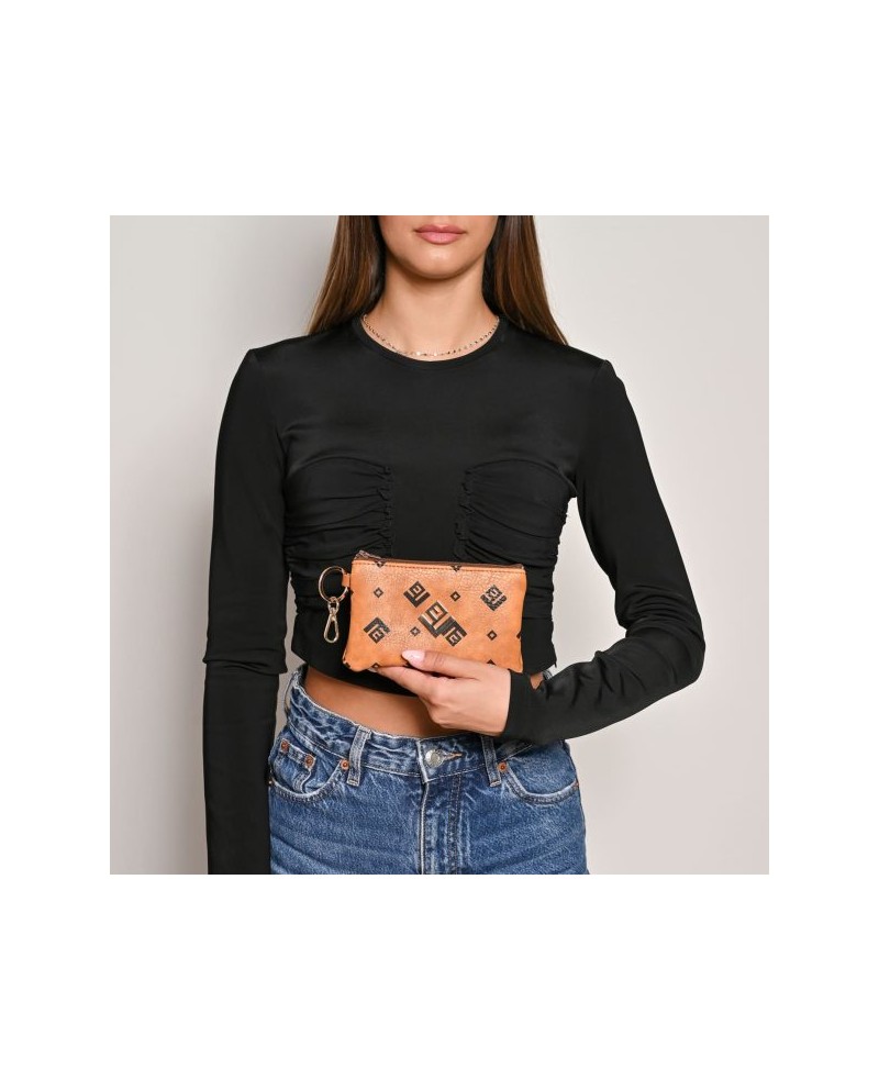 LOVELY Breloque Purse Signature | Tabac