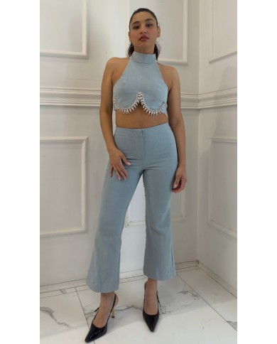 MILKWHITE CROP TOP