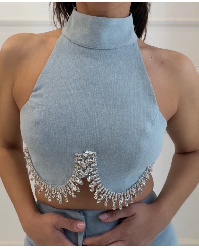MILKWHITE CROP TOP