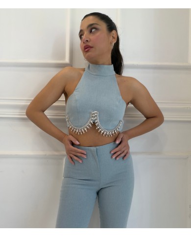 MILKWHITE CROP TOP